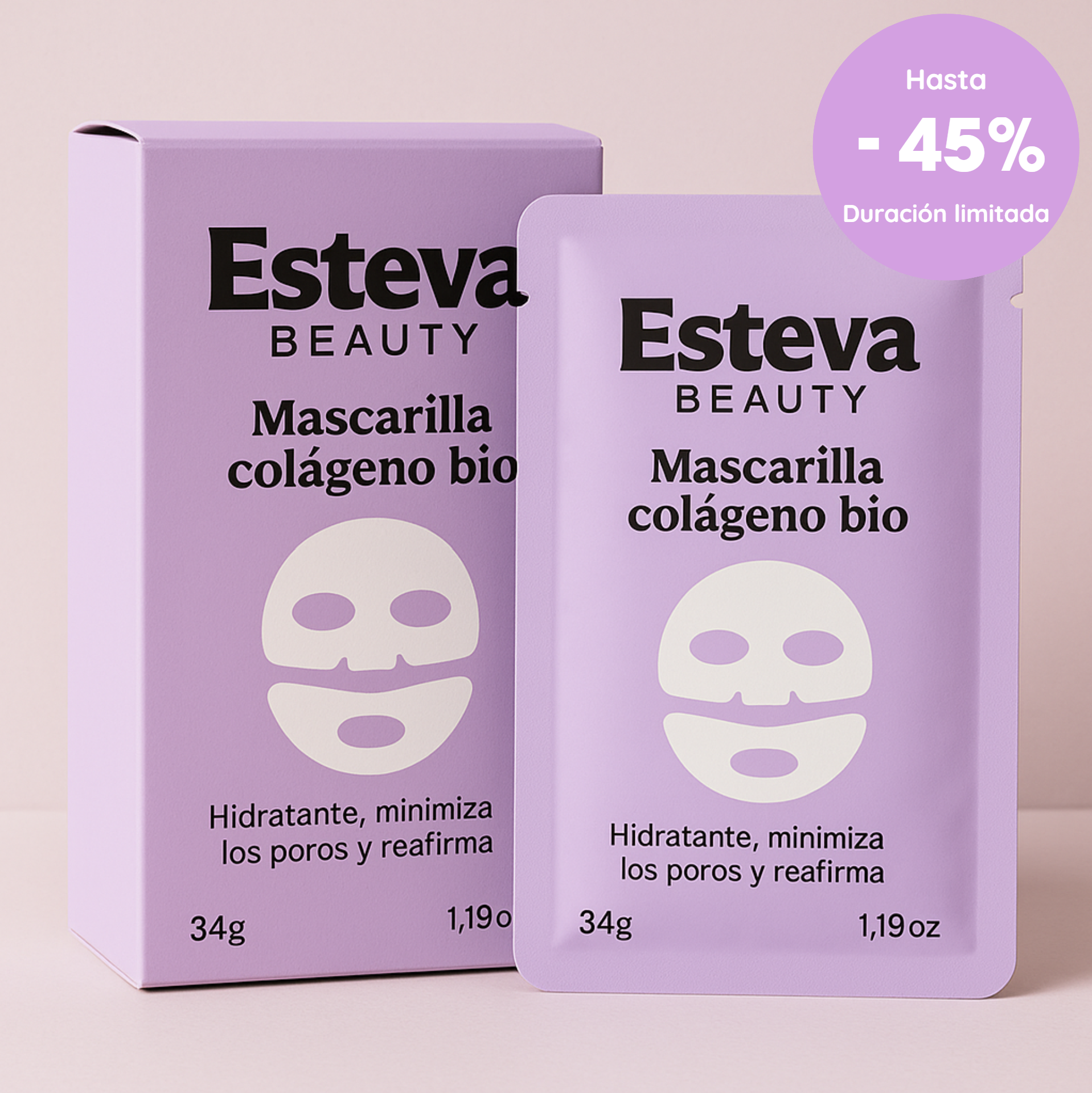Mascarilla colágeno bio